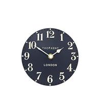 Thomas Kent Mini Collection Arabic Mantel Clock Ink Blue 6"