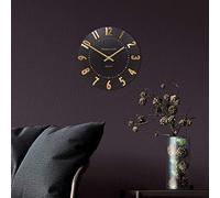 Thomas Kent Mulberry Wall Clock Onyx 12"