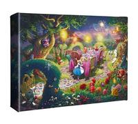 Coiled Spring Thomas Kinade: Disney Mad Hatter's Tea Party Puzzle (6000 Pieces) - Brand New And Sealed