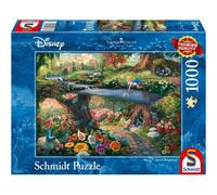 Schmidt Thomas Kinkade: Disney Alice in Wonderland Jigsaw Puzzle (1000 Pieces)