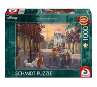 Schmidt, Thomas Kinkade: Disney Aristocats (1,000-Piece), Jigsaw Puzzle, Ages 14+, 1+ Players