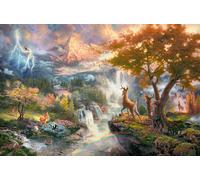 Schmidt Spiele CGS_59486 Thomas Kinkade: Disney - Bambi Puzzle, Multicolor