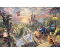 Thomas Kinkade: Disney Beauty and the Beast Falling in Love (1000pc)