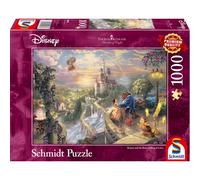Thomas Kinkade: Disney Beauty and the Beast Falling in Love (1000pc)