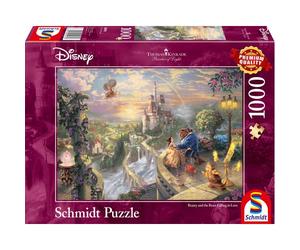 Thomas Kinkade: Disney Beauty and the Beast Falling in Love (1000pc) - New