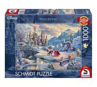 Thomas Kinkade: Disney Beauty and the Beast Winter Enchantment (1000pc)