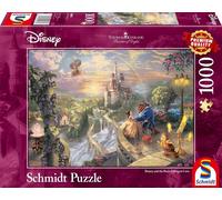 Thomas Kinkade: Disney Beauty and the Beast Falling in Love (1000pc)