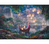 Schmidt Spiele 59480 Thomas Kinkade, Disney, Rapunzel, 1000 Teile Puzzle, single