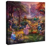 Thomas Kinkade Disney Robin Hood Gallery Wrapped Canvas (14x14)