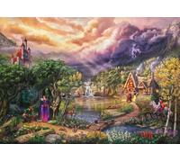 Thomas Kinkade Disney Snow White And The Queen Jigsaw Puzzle 1000 Pcs