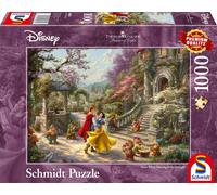 Thomas Kinkade Disney Snow White Dancing With The Prince Jigsaw Puzzle - 1000pc