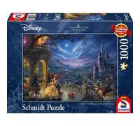 Schmidt | Thomas Kinkade: Disney Beauty and the Beast Puzzle -1000pc | Ages 14+ | 1+ Players