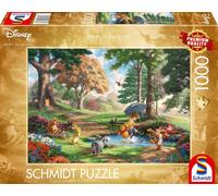 Schmidt Jigsaw Puzzle Thomas Kinkade: Disney Winnie the Pooh – 1,000 Pieces, Ages 14+