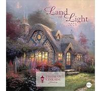 Thomas Kinkade: Land of Light Broschurkalender 2023 - Kunstkalender mit Jahresübersicht 2024 - mit viel Platz für Eintragungen - 29,5 x 30 cm (29,5 x 60 cm geöffnet)
