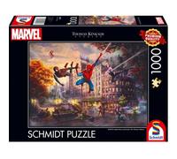 Thomas Kinkade: Marvel Spider-Man and Friends - The Ultimate Alliance Puzzle - 1