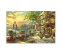 Thomas Kinkade Poster Canvas Poster Unframe-style 12x18inch(30x45cm)
