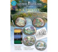 Thomas Kinkade Rock Painting