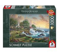 Thomas Kinkade: Seaside Haven (1000 Pieces) - Brand New