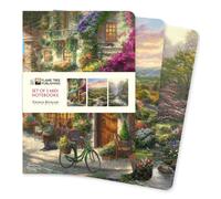 Thomas Kinkade Set of 3 Midi Notebooks