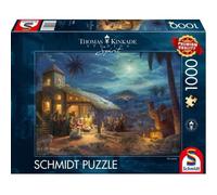 Schmidt Spiele | Thomas Kinkade: Spirit, The Nativity (1000pc) | Puzzle | Ages 12+, 2. Scenic Settings