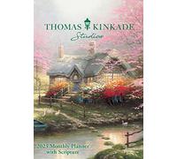 Thomas Kinkade Studios 12-Month 2023 Monthly Pocket Planner Calendar with Scripture