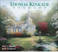 Thomas Kinkade Studios® 2027 Deluxe Wall Calendar with Scripture