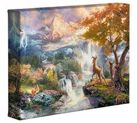 Thomas Kinkade Studios Disney Bambi's First Year 8" x 10" Gallery Wrapped Canvas