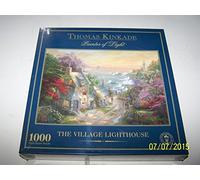 Thomas Kinkade- The Village Lighthouse, Painter of Light- 1,000 Piece Jigsaw