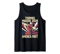 Thomas Massie 2028 America First Constitutionalist Supporter Tank Top