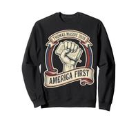 Thomas Massie 2028 America First We The People Supporter Sweatshirt