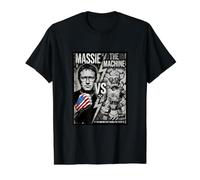 Thomas Massie VS The Machine Value Graphic T-Shirt, Men, Black, L