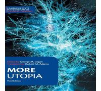 Thomas More More: Utopia Hardcover Book Thomas More Multicolor