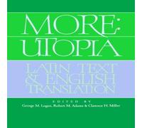 Thomas More More: Utopia: Latin Text & English Translation Hardcover Book Thomas More Multicolor