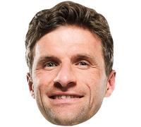 Thomas Müller (Smile) Big Head. Larger than life mask.