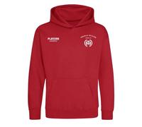 Thomas Muller Logo Kids Hoodie - Red / 9-11 years