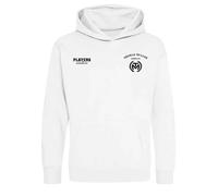 Thomas Muller Logo Kids Hoodie - White / 5-6 years