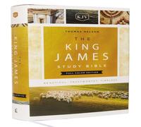 Thomas Nelson KJV, The King James Study Bible, Full-Color Edition, Cloth-bound Thomas Nelson Multicolor