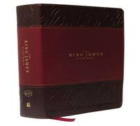Thomas Nelson KJV, The King James Study Bible, Leathersoft, Burgundy, Red Letter in White Thomas Nelson White