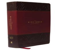 Thomas Nelson KJV, The King James Study Bible, Leathersoft, Burgundy, Red Thomas Nelson Multicolor