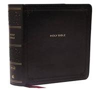 Thomas Nelson NKJV, End-of-Verse Reference Bible, Compact, Leathersoft, Black Thomas Nelson Multicolor