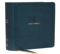 Thomas Nelson NKJV, End-of-Verse Reference Bible, Compact, Leathersoft, Teal Thomas Nelson Multicolor