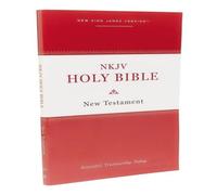 Thomas Nelson NKJV, Holy Bible New Testament, Paperback, Comfort Print Paperback Thomas Nelson Multicolor