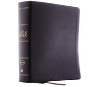 Thomas Nelson The NKJV, Open Bible, Black Leathersoft, Red Letter, Comfort Print in White Thomas Nelson White