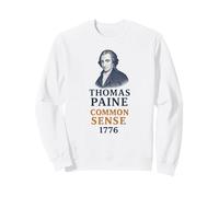 Thomas Paine Common Sense 1776 History Portrait Sweatshirt