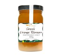 Thomas' Raw Greek ORANGE BLOSSOM HONEY, 490g - The Raw Honey Shop