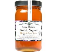 Thomas’ Raw Greek Wild Thyme Honey |Antibacterial |Pure Wilderness Honey |Unpasteurised |Single Origin |The Raw Honey Shop |(1kg)