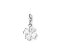Thomas Sabo 1733-051-14 Shamrock Charm Pendant in 925 Sterling Silver