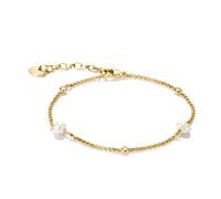 Thomas Sabo 18k Gold Plated Bracelet A1989-M01-14-L19V | Acotis - 18ct Gold Plated / Alloy