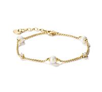 Thomas Sabo 18k Gold Plated Bracelet A2038-M01-14-L19V | Acotis - 18ct Gold Plated / Alloy