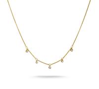 Thomas Sabo 18k Gold Plated Necklace KE2071-M01-14-L45V | Acotis - 18ct Gold Plated / Alloy